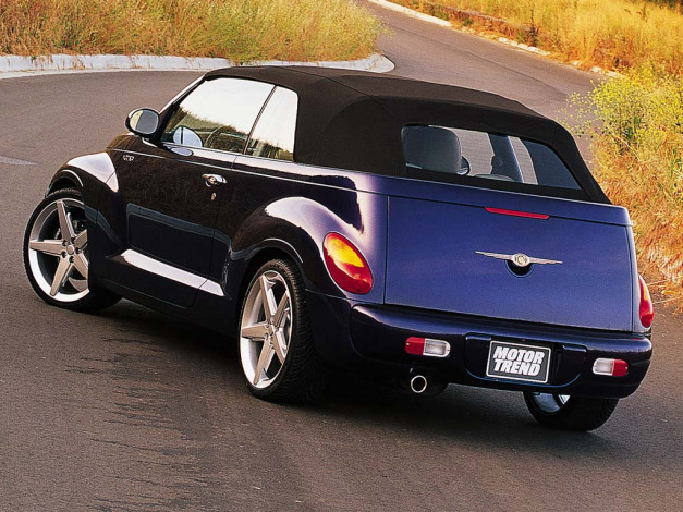 Обои картинки фото chrysler, pt, cruiser, convertible, автомобили