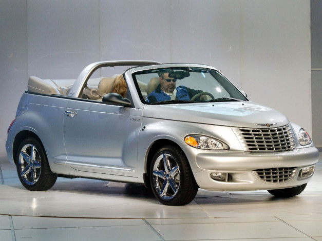 Обои картинки фото chrysler, pt, cruiser, convertible, автомобили