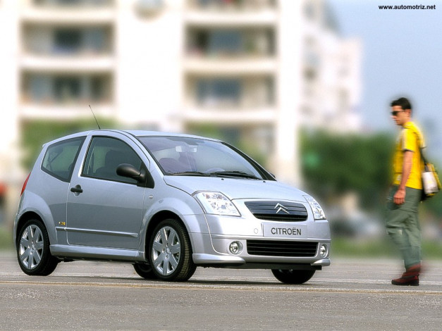 Обои картинки фото citroen, c2, автомобили