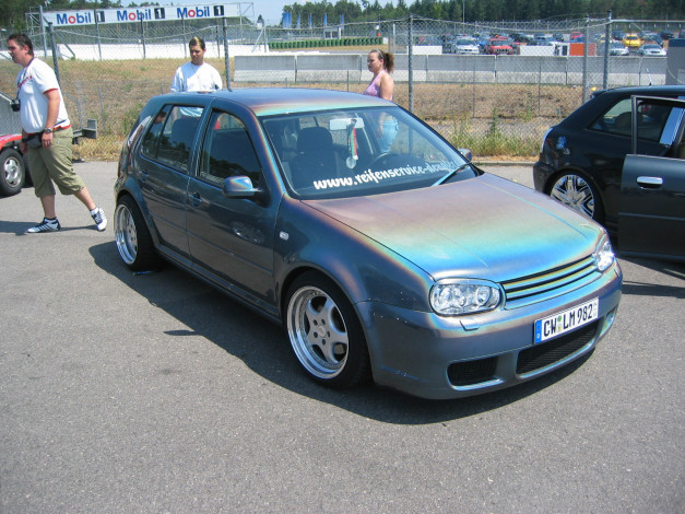 Обои картинки фото golf, автомобили, volkswagen