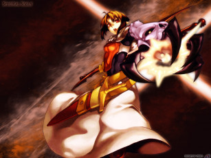 Картинка аниме weapon blood technology