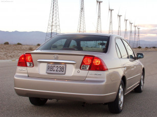 Картинка honda civic hybrid 2003 автомобили