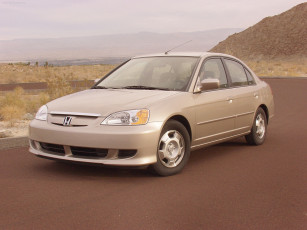 Картинка honda civic hybrid 2003 автомобили