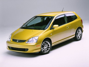 Картинка honda civic si concept 2001 автомобили