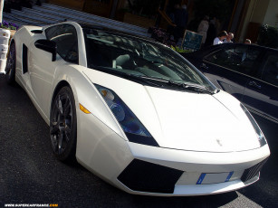 Картинка lamborghini gallardo автомобили выставки уличные фото