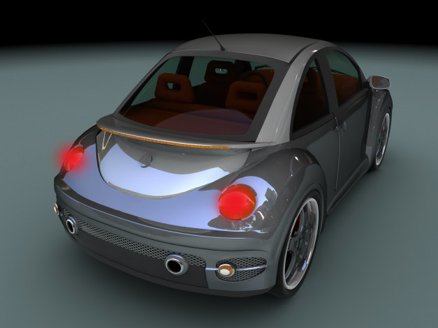 Обои картинки фото 2007, jdr, tuning, volkswagen, goodwood, beetle, by, bo, zolland, автомобили, 3д