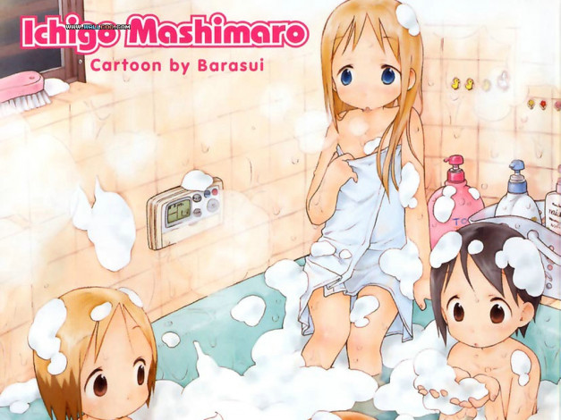 Обои картинки фото аниме, ichigo, mashimaro