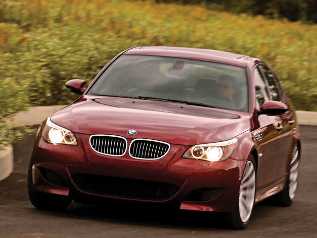 Обои картинки фото bmw, m5, 2007, автомобили