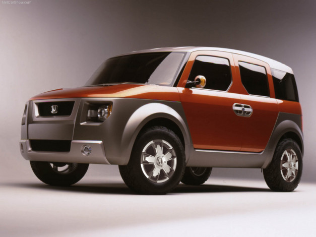 Обои картинки фото honda, model, concept, 2001, автомобили