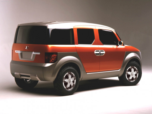 Обои картинки фото honda, model, concept, 2001, автомобили