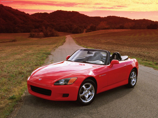 Обои картинки фото honda, s2000, 2000, автомобили