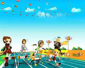 обоя tales, runner, видео, игры