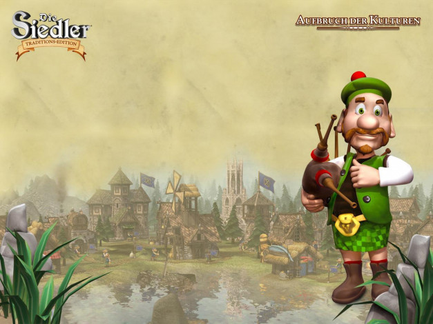 Обои картинки фото the, settlers, rise, of, cultures, видео, игры