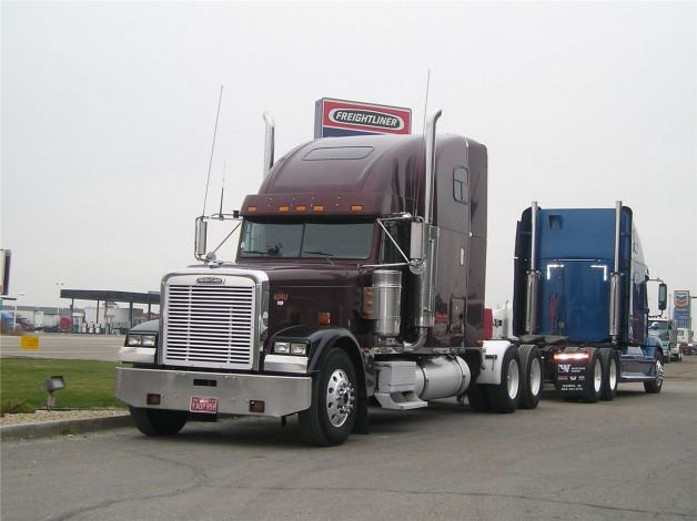 Обои картинки фото fred, classic, автомобили, freightliner