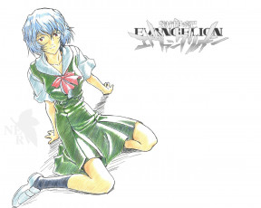 Картинка аниме evangelion