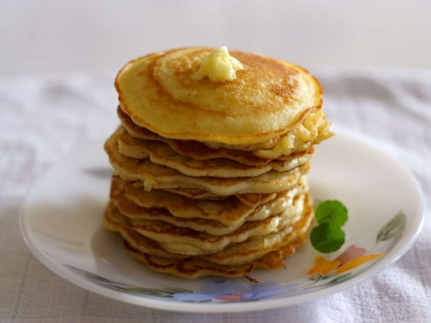 Обои картинки фото еда, блины, оладьи
