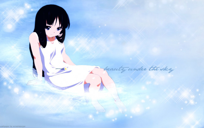 Обои картинки фото аниме, on