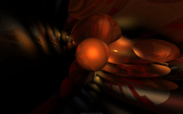 Картинка 3д графика fractal фракталы тёмный узор абстракция