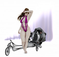 Картинка 3д графика people люди lost