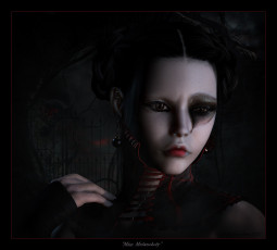 Картинка 3д графика fantasy фантазия miss melancholy