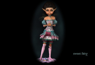 Картинка 3д графика elves эльфы sweet fairy