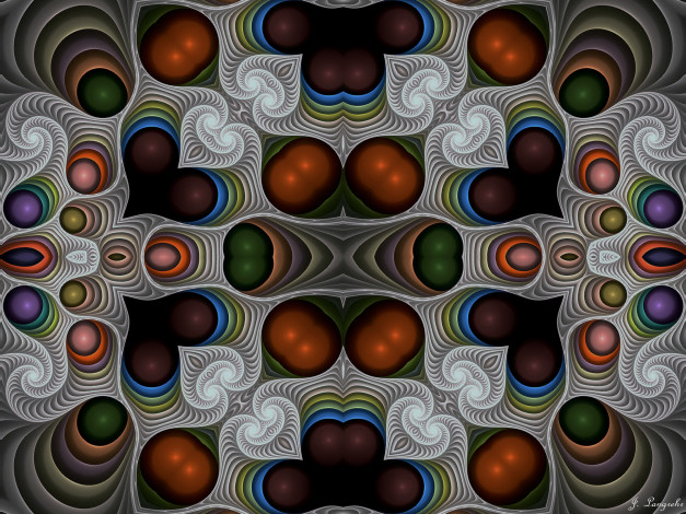 Обои картинки фото 3д, графика, fractal, фракталы, фон, узор, цвета