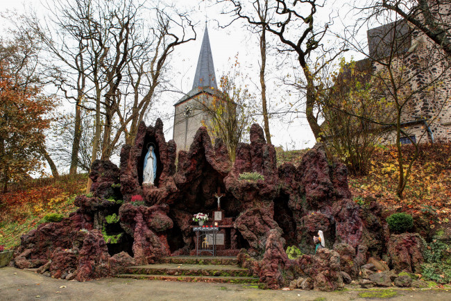 Обои картинки фото германия, гилленфельд, города, католические, соборы, костелы, аббатства, кирха