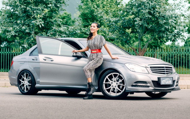 Обои картинки фото автомобили, авто, девушками, девушка, автомобиль, азиатка