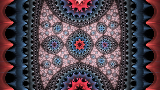 Обои картинки фото 3д графика, фракталы , fractal, цвета, фон, узор