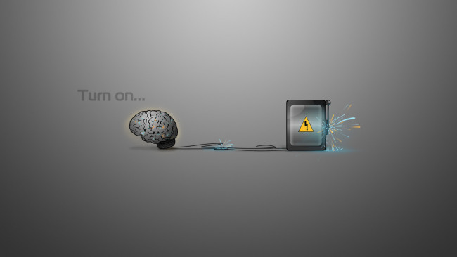 Обои картинки фото рисованное, минимализм, мозги