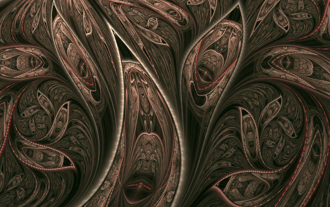 Обои картинки фото 3д графика, фракталы , fractal, узор, цветау, фон