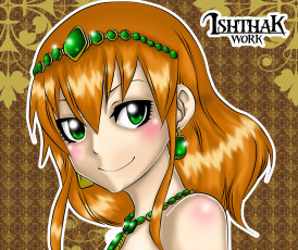 Картинка аниме unknown +другое фон взгляд девушка