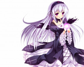 Картинка аниме rozen+maiden девушка nironiro арт suigintou rozen maiden
