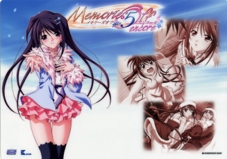 обоя аниме, memories off, девушки, арт, koshimizu, takayuki, hina, asuka, memories, off, matsuo, yukihiro