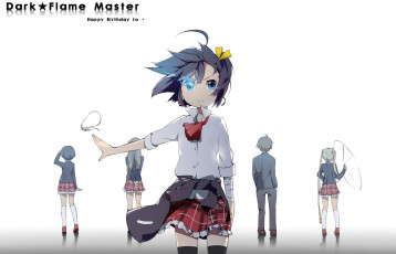 Картинка аниме black+rock+shooter девочки арт tsuyuri kumin мальчик nibutani shinka dekomori sanae sunyukun togashi yuuta takanashi rikka