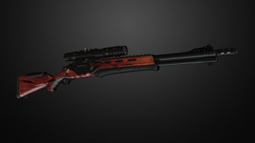 Картинка оружие 3d фон винтовка