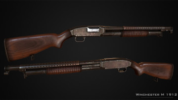 Картинка оружие 3d фон винтовки