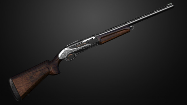 Обои картинки фото оружие, 3d, фон, винтовка