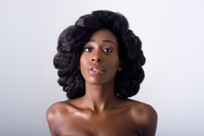 Обои картинки фото bria myles, девушки, темнокожая, модель, мулатка, девушка, bria, myles