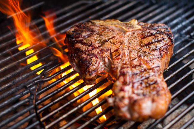 Обои картинки фото еда, мясные блюда, стейк