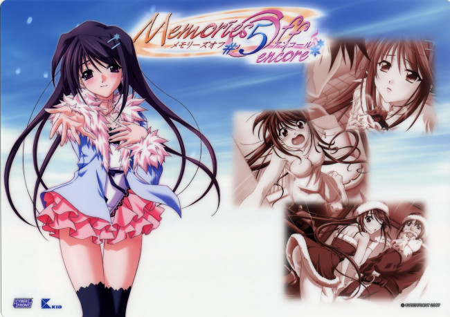 Обои картинки фото аниме, memories off, девушки, арт, koshimizu, takayuki, hina, asuka, memories, off, matsuo, yukihiro