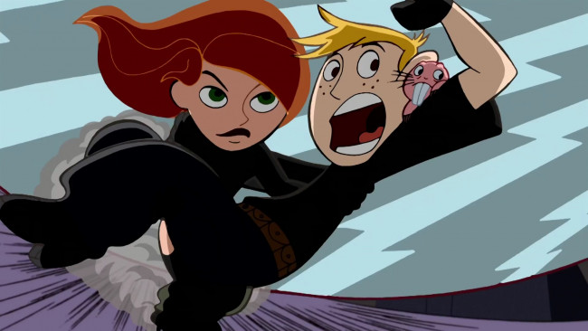 Обои картинки фото мультфильмы, kim possible, kim, possible