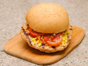 Картинка еда бутерброды +гамбургеры +канапе гамбургер