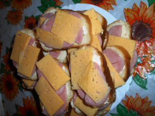 Картинка еда бутерброды +гамбургеры +канапе хлеб колбаса сыр