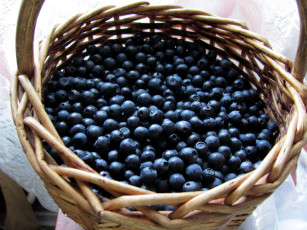 Картинка еда голубика +черника черника