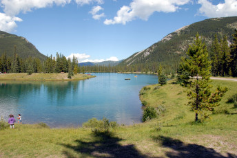 Картинка природа пейзажи горы река