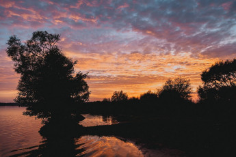 Картинка природа реки озера облака