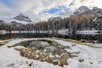 Картинка природа зима простор