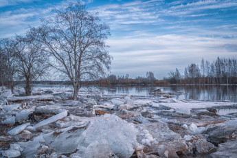 Картинка природа зима простор