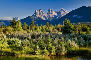 Картинка природа горы простор